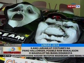 Ilang laruan at costumes na pang-halloween, posible raw makalason o magdulot ng ibang disgrasya