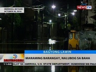 BT: Maraming barangay, nalubog sa baha