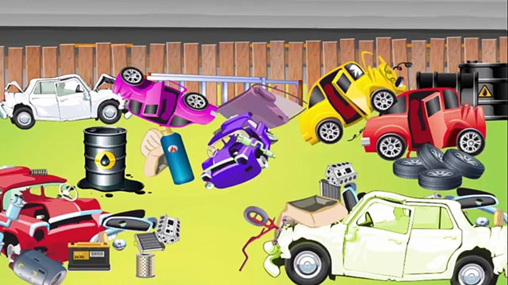 ⁣Car Garage | Building Car | toy Garage