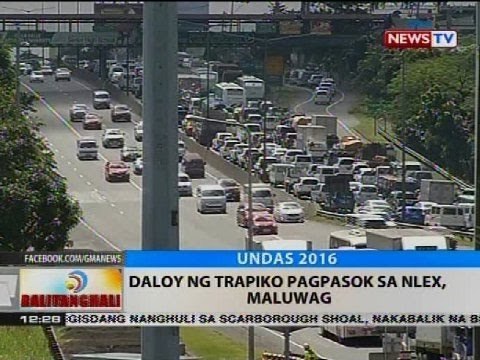 BT: Daloy ng trapiko pagpasok sa NLEX, maluwag