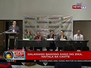 SONA: Dalawang bagong kaso ng Zika, naitala sa Cavite