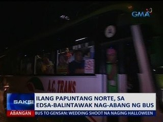 SAKSI: Ilang papuntang Norte, sa EDSA-Balintawak nag-abang ng bus