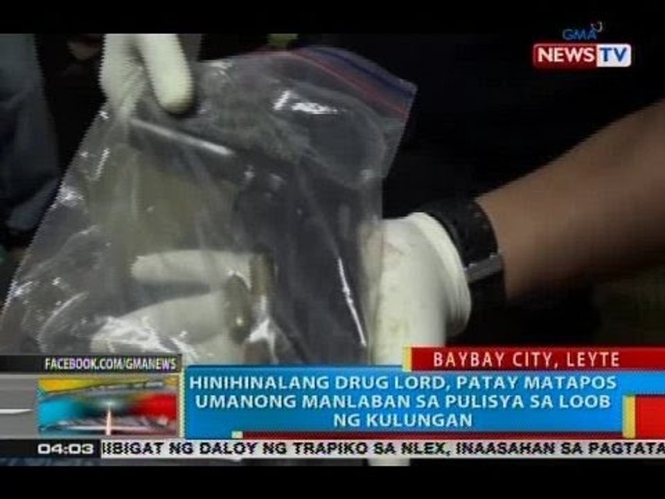 Hinihinalang drug lord, patay matapos umanong manlaban sa pulisya sa loob ng kulungan