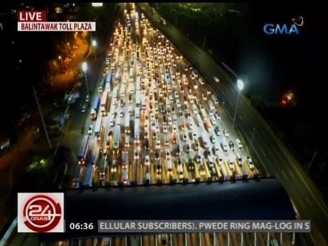24 Oras: 3 aksidente sa ilang bahagi ng NLEX, nagpabagal sa daloy ng trapiko