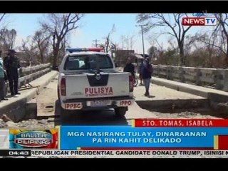 BP: Mga nasirang tulay, dinaraanan pa rin kahit delikado