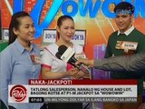 24 Oras: Tatlong salesperson, nanalo ng house and lot, bagong kotse at P1-M jackpot sa 