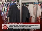 24 Oras: Ilang damit nina Alden Richards at Maine Mendoza, mabibili sa Kapuso Celebrity Ukay-ukay