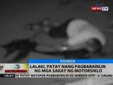 Lalaki, patay nang pagbabarilin ng mga sakay ng motorsiklo