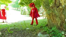 PJ Masks Owlette and Romeo with Peppa Pig - A Day in the Life of PJ Masks Owlette