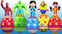 Superheroes Magical Surprise Eggs | Surprise Easter Egg | Finger Family Nursery Rhymes Lot More