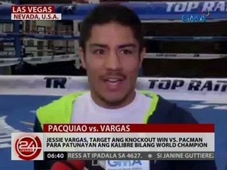 24 Oras: Jessie Vargas, target ang knockout win vs. Pacman