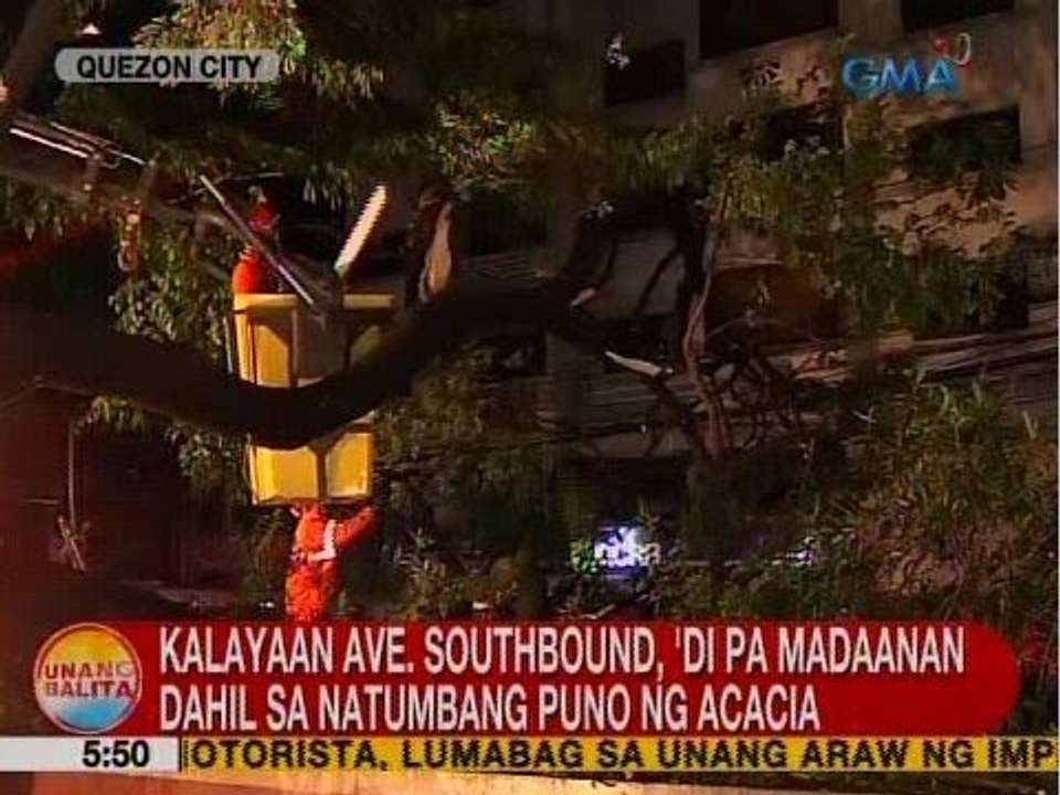 UB: Kalayaan avenue southbound sa QC, 'di pa ma...