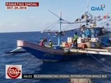 Exclusive: Ilang mangingisda kasama ang team ng GMA News, napasok ang mismong loob ng Panatag Shoal