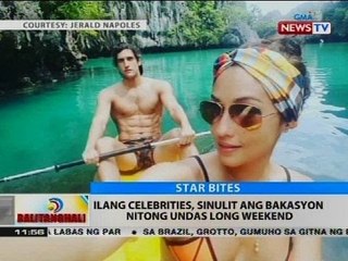 BT: Ilang celebrities, sinulit ang bakasyon nitong Undas long weekend