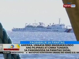 Amerika, umaasa ring magkakasundo ang Pilipinas at China tungkol sa pangingisda sa Panatag Shoal