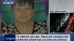 Saksi: 73 anyos na ina, pinatay umano ng sariling anak na lulong sa droga