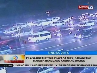 BT: Pila sa Bocaue toll plaza sa NLEX, bahagyang mahaba hanggang kaninang umaga