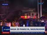 Saksi: Nasa 20 pamilya, nasunugan
