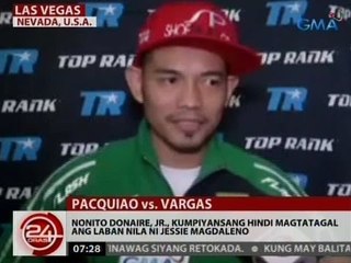 24 Oras: Jessie Vargas, tinutukan ang bilis para sa bakbakan nila ni Pacman