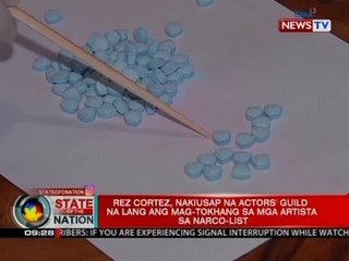 SONA: Rez Cortez, nakiusap na Actors' Guild na lang ang mag-tokhang sa mga artista sa Narco-list