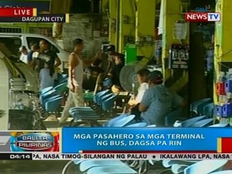 BP: Mga pasahero sa mga terminal ng bus, dagsa pa rin