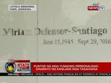 SONA: Puntod ng mga yumaong personalidad, dinarayo ng kanilang mga tagahanga