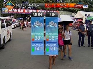 BT: Weather update as of 11:57 a.m. (Oct. 31, 2016)