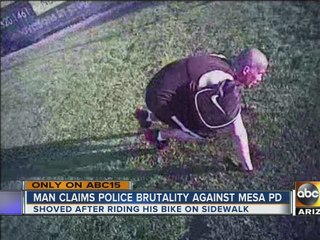 Mesa man claims police brutality, files lawsuit against city