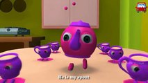 ★1 HOUR★Im a Little Teapot | 3D Animation English Nursery Rhymes | Songs For children with Lyrics