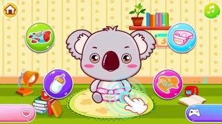 Baby Care Kids Games Fun Playtime, Diaper Change, Feed & Bed time  part 3