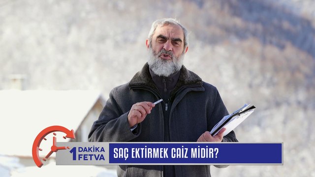 206) Saç Ektirmek Caiz Midir?/Birfetva - Nureddin YILDIZ