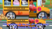 Wheels on the Bus Cars Preschool Song Nursery Rhymes Kids Songs