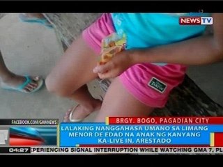 Lalaking nanggahasa umano sa limang menor de edad na anak ng kanyang ka-live in, arestado