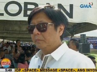 UB: Ex-Sen. Marcos, iginiit na tama ang desisyon ng SC na payagang ihimlay sa LNMB ang ama
