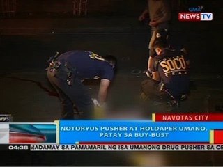 BP: Notoryus pusher at holdaper umano, patay sa buy-bust
