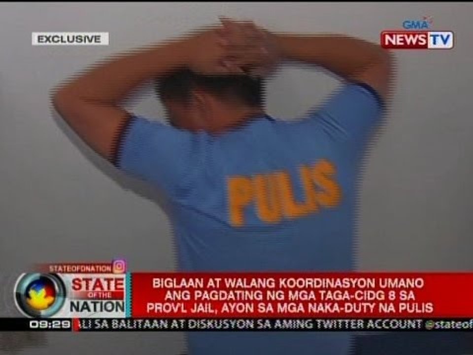 Mga pulis na naka-duty sa kulungan noong napatay si Mayor Espinosa, dinis-armahan daw