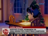 24 Oras: Kapuso stars, humanga sa GMA animated Christmas campaign