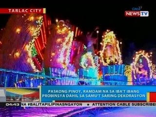 Paskong Pinoy, ramdam na sa iba't ibang probinsya dahil sa samu't saring dekorasyon