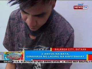 BP: 2-anyos na bata, ginahasa ng lasing na kapitbahay
