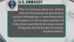 Mga Amerikano, inalerto ng US Embassy kaugnay ng umano'y banta ng kidnapping sa Southern Cebu