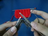 Knit a scarf for women - knitting away loss