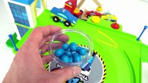 Learning Colors for Toddlers - Teach Babies Numbers - Toy Cars, Lego, Gumballs, Animals - Hour Long!_8