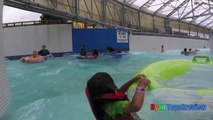 WATERPARK WAVE POOL Family Fun Outdoor Amusement Giant Waterslides Ryan ToysReview-PART2