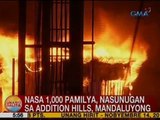 UB: Nasa 1k pamilya, nasunugan sa Addition Hills, Mandaluyong