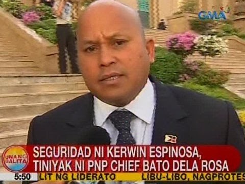 UB: Seguridad ni Kerwin Espinosa, tiniyak ni PNP Chief Bato Dela Rosa