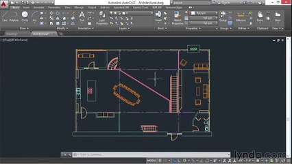 27 Moving and copying (AutoCAD 2016 Essential Training)