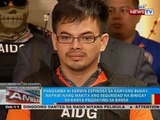 Pangamba ni Kerwin Espinosa sa kanyang buhay, napawi nang makita ang seguridad na binigay sa kanya