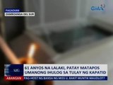 SAKSI: 61 anyos na lalaki, matapos umanong ihulog sa tulay ng kapatid