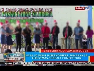 BP: Nasa 50 drug surrenderees, sumabak sa Christmas Chorale Competition