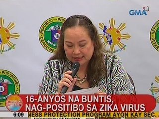 UB: 16-anyos na buntis, nag-positibo sa Zika virus